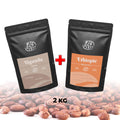Pack AFRICA:  1Kg Robusta + 1Kg Djimmah