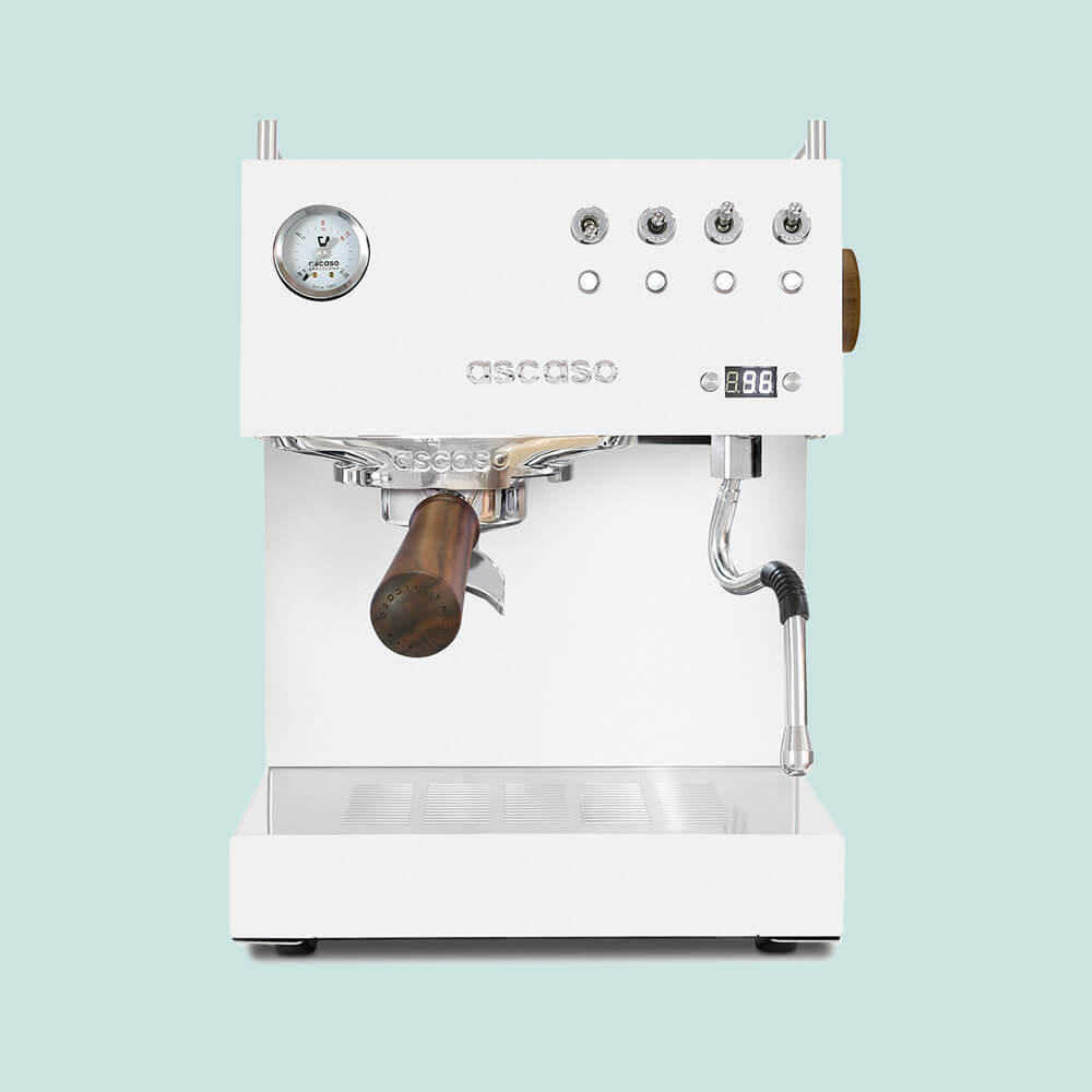 Ascaso | Steel Uno PID Blanc &amp; Bois